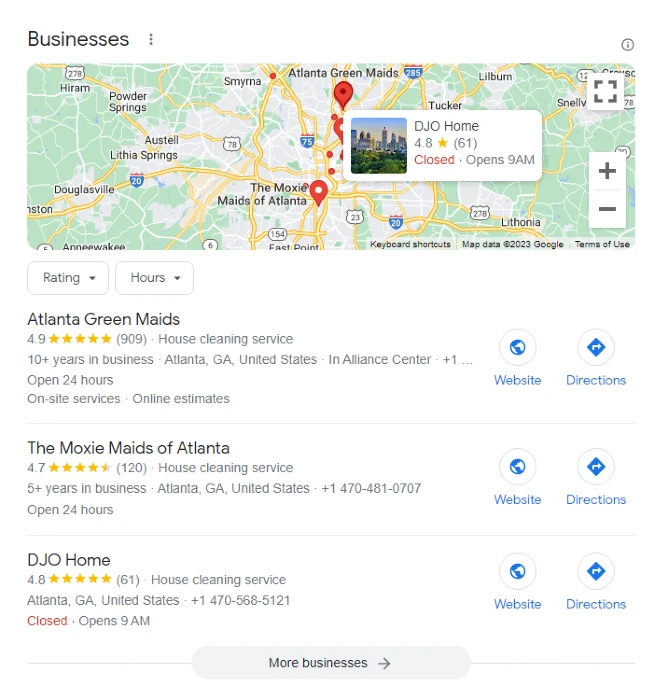 Where do Google Business Listings Appear Local SEO